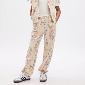 NWT XXS GAP X LoveShackFancy Floral Joggers
